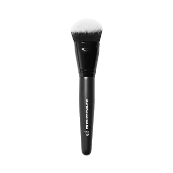 e.l.f. Cepillo de base de deslizamiento suave, cepillo de maquillaje facial para un acabado de aspecto natural, para fórmulas líquidas y en crema, vegano y libre de crueldad