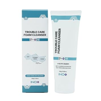 MEDI SECTION NO.M Korean BHA Foam Cleanser 150g (5.29 oz) – Pore Cleansing Low pH Facial Wash, Vegan PDRN & Collagen Water, Daily Gentle Face Wash for Oily and Combination Skin