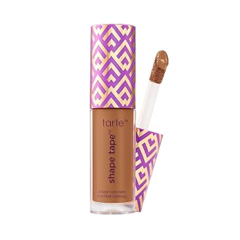 tarte shape tape corrector – Cobertura completa, acabado mate para debajo de los ojos, ojeras, líneas finas, enrojecimiento y decoloración, larga duración, dermatológicamente probado, vegano, sin