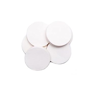 The Crème Shop Esponja cosmética coreana de belleza, diseño compacto, mezcla de borde de rubor en polvo y cremas, tecnología de imperfecciones, suave e impecable, 6 esponjas cosméticas redondas