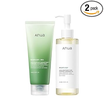 ANUA Double Cleansing Duo for Facial Cleansing