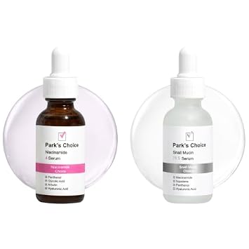 AM & PM - Juego de rutina coreana para el cuidado de la piel | Niacinamida matutina 4% suero + mucina de caracol nocturno 78.5% suero