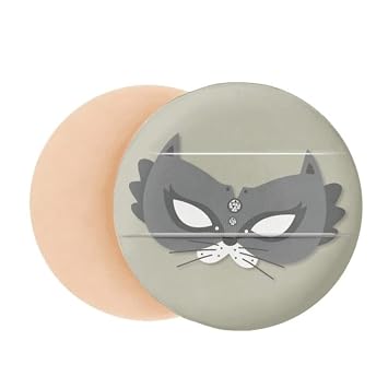 Black Cat Head Happy Carnival Of Venice Air Cushion Makeup Foundation Sponge Powder Puff