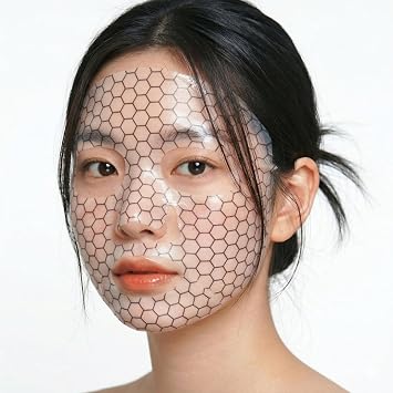 Rollo de mascarilla facial Elec Derma (8 piezas) - Colágeno hidratante coreano
