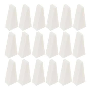40pcs Mini Triangle Makeup Sponge Wedges for Foundation and Blush