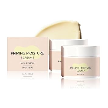 Crema hidratante para imprimación luminosa, imprimación de agarre para maquillaje difuminador de poros con textura de terciopelo, hidratante coreano para todo tipo de piel, hidrata y suaviza la piel