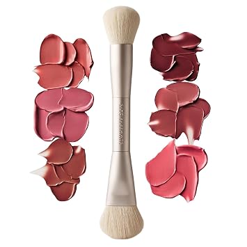Summer Fridays The Blush Brush - Brocha de maquillaje de doble punta para