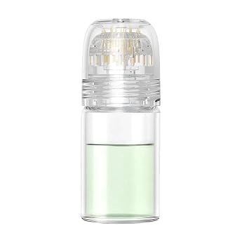 Aplicador de Suero Hydra Needle Derma Stamp 0.25mm Rodillo de Microagujas de Titanio (El Suero No Está Incluido)