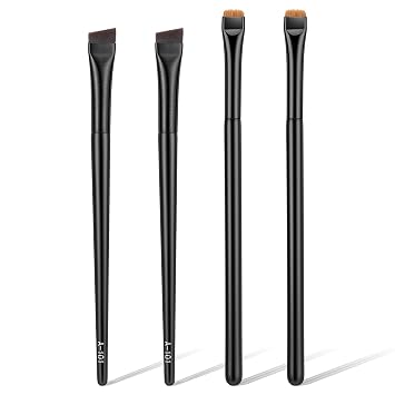 4 Pcs Angled Eyebrow Brush Thin Eyebrow Brush