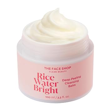 The Face Shop Rice Water Bright Cleansing Balm, removedor de maquillaje