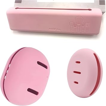 Cepillo de maquillaje de viaje Esponja Polvo Puff Holder Case Bolsa de