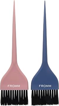 Fromm Color Studio - Paquete de 2 cepillos suaves y anchos de 2-1/4 pulgadas para estilistas con puntas cónicas para todas las técnicas de color y cabello