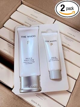 Thuy Cosmetics Store Korean Who o Brightening Gommage Peeling Gel Exfoliator 3.4 fl oz, elimina las células muertas de la piel e impurezas y limpiador de espuma iluminadora 1.4 fl oz