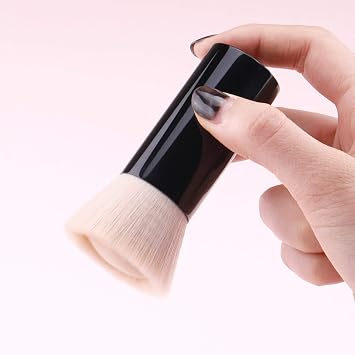 Anne's Giverny Cepillo de mezcla de cepillo de base de cosméticos, mantiene el polvo suelto, cepillo profesional desnudo del maquillaje