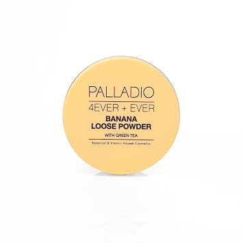 Palladio 4 Ever+Ever Polvo fijador suelto matificante (polvo de plátano)
