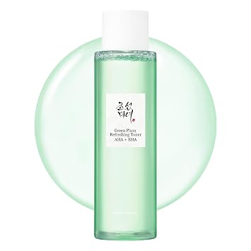 Beauty of Joseon Esencia Facial Refrescante de Tónico de Ácido AHA BHA de Ciruela Verde Hidratante con Exfoliación Suave de Ácido Salicílico para Todo Tipo de Piel, Cuidado de la Piel Coreano para