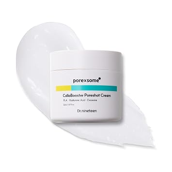 Dr.nineteen CollaBooster Poreshot CremaㅣÁcido Poli Láctico (PLA) + 12 Ácido Hialurónico (HA) + CeramidasㅣCrema Facial para Ajustar y Refirmar los PorosㅣCuidado de la Piel Coreana (50 ml)