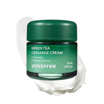 Crema de Ceramida de Té Verde Innisfree | Crema hidratante coreana de