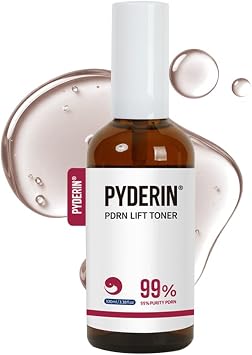 PDRN Lift Toner - Hidratación intensiva, calmante y piel radiante, ADN de salmón 20000 ppm, pantenol, ácido hialurónico, cuidado de la piel coreano de grado clínico, 3.38 onzas líquidas (100ml