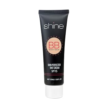 Shine Cosmetics BB Cream - SPF 15, larga duración, color mezclable, acabado ligero, no necesita imprimación, todo tipo de piel, protección solar, hidratante, base de maquillaje (Awaken)