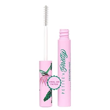 Petite 'n Pretty Máscara transparente y gel para cejas Featherlight para adolescentes y adolescentes