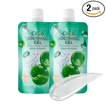 Centella Gel Cream - Paquete de 2 hidratantes calmantes para pieles