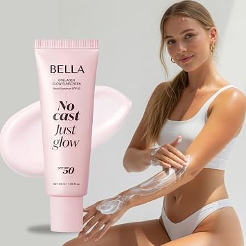 Bella SPF 50 Protector solar facial | protector solar SPF 50 facial teñido | protector solar SPF 50 | mineral protector solar coreano