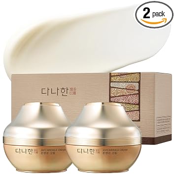 DANAHAN Bon Yeon Jin - Crema de ginseng (2 unidades, ceramida, piel seca, 2