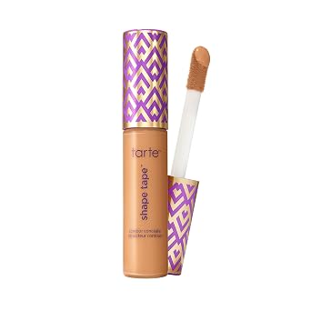 tarte shape tape corrector – Cobertura completa, acabado mate para debajo de los ojos, ojeras, líneas finas, enrojecimiento y decoloración, larga duración, dermatológicamente probado, vegano, sin