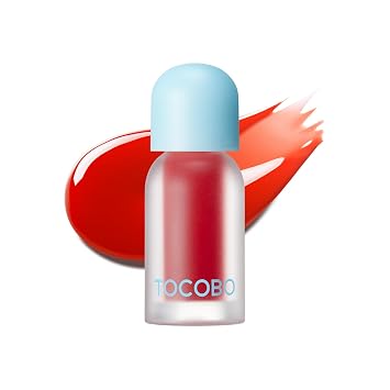 TOCOBO Aceite de labios rellenador de bayas jugosas coreanas para el cuidado de la piel (01 rojo frío)