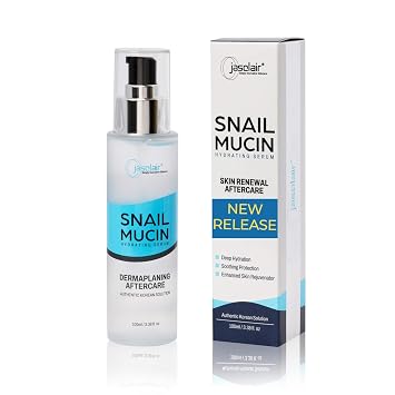 Suero de mucina de caracol para después del dermaplaning, suero facial