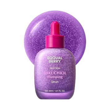 EQQUALBERRY - Suero rellenador de Bakuchiol, minimizador de poros