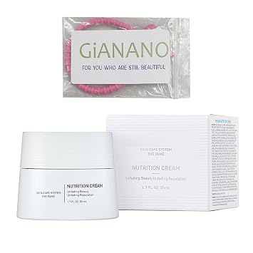 Belleza coreana, sistema de cuidado de la piel Crema facial hidratante e hidratante para pieles suaves para la fama Crema nutricional, 1.7 fl oz /1.7 fl.oz.