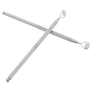 2pcs Jade Stone Facial Roller Eye Massager for Under-eye Relief