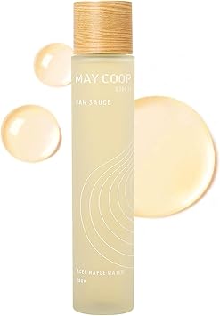 May Coop Tónico de esencia hidratante de salsa cruda | Tónico facial hidratante | Tónico de arroz para pieles secas, sensibles y propensas al acné | Cuidado de la piel coreano refinador de poros con centella y savia de abedul 5.07 onzas líquidas