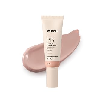 Dr.Jart+ Crema hidratante teñida coreana BB prémium con SPF 40 y niacinamida | crema bb | tinte de piel | maquillaje coreano, 1.35 onzas líquidas