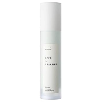 SIORIS Crema reparadora de barrera de aceite Tamanu, hidratante facial para