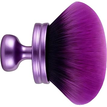 Brocha de maquillaje corporal extra grande para autobronceador, cepillo de bronceado Kabuki de cabeza ancha de 3.2 pulgadas para corrector corporal, cepillo bronceador autobronceador para