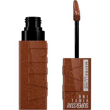 MAYBELLINE Lápiz labial líquido de tinta de vinilo, citrino - Midtone