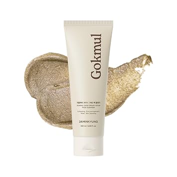 Bálsamo limpiador exfoliante de granos de arroz para limpiador de refinación de poros, limpiador facial hidratante para doble limpieza, exfoliación suave, cuidado de la piel coreano, 4.06