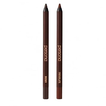 PERSONA 24HR - Lápiz delineador de ojos impermeable marrón y chocolate