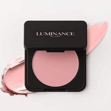 Original Luminance Milano - Iluminador para debajo de los ojos rosa – Corrector de ojos rosa ligero para ojeras y líneas finas – Corrector vegano iluminador para ojos cansados – Acabado radiante natural
