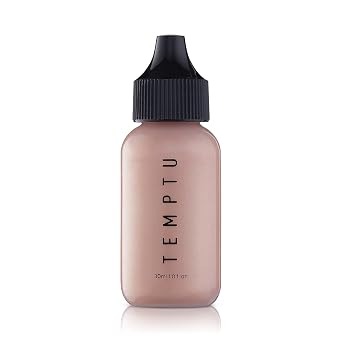TEMPTU - Resaltador de aerógrafo de lona perfecto: de larga duración, en capas, resplandor y brillo que refleja la luz, luminosidad de aspecto natural, iluminador sin peso, fórmula construible, 7