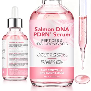 PDRN Serum para la cara, ampolla hidratante péptida, cuidado coreano de la