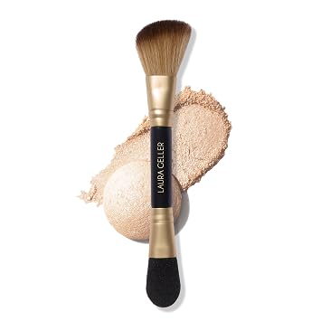 LAURA GELLER - Brochas de maquillaje - 09 brocha resaltadora de doble punta