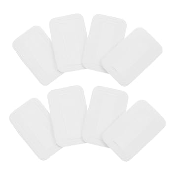 8 piezas de polvo extrafino: licuadora de base, aplicador de maquillaje extra fino, compatible con NARS 0.11 oz de muestra de polvo suelto para mujeres, esponja cosmética para rostro y cuerpo