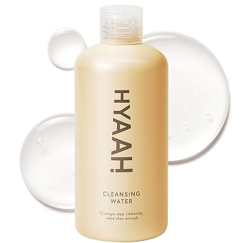 Agua de limpieza suave pero profunda, removedor de maquillaje de agua micelar sin aceite, limpiador facial para pieles sensibles, exfolia suavemente, hidrata - Cuidado de la piel coreano, 10.14