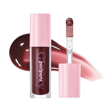 Peripera Brillo de Labios Ink Glasting, No Pegajoso, Brillo Reluciente, Aplicador 4XL para Fácil Aplicación, Brillo de Labios Coreano, Labios de Aspecto Más Voluminoso, Suave como Mantequilla, Labios