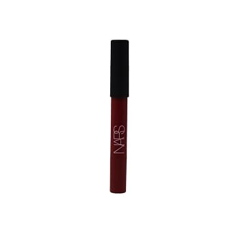 NARS Powermatte - Lápiz labial de alta intensidad, 0.08 onzas (0.08 oz (Midnight Rider (rojo clásico brillante)), 0.08 onzas (paquete de 1)