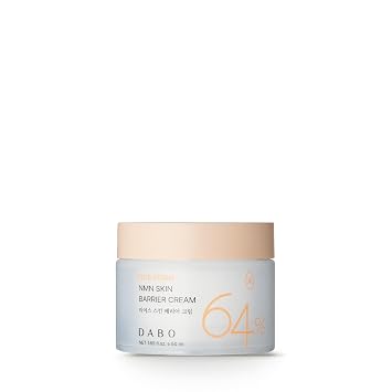 Dabo Rice PDRN NMN Crema de barrera cutánea, hidratante facial coreano con ceramida y pantenol, crema hidratante y reafirmante para piel seca, 1.69 fl oz (50 ml)
